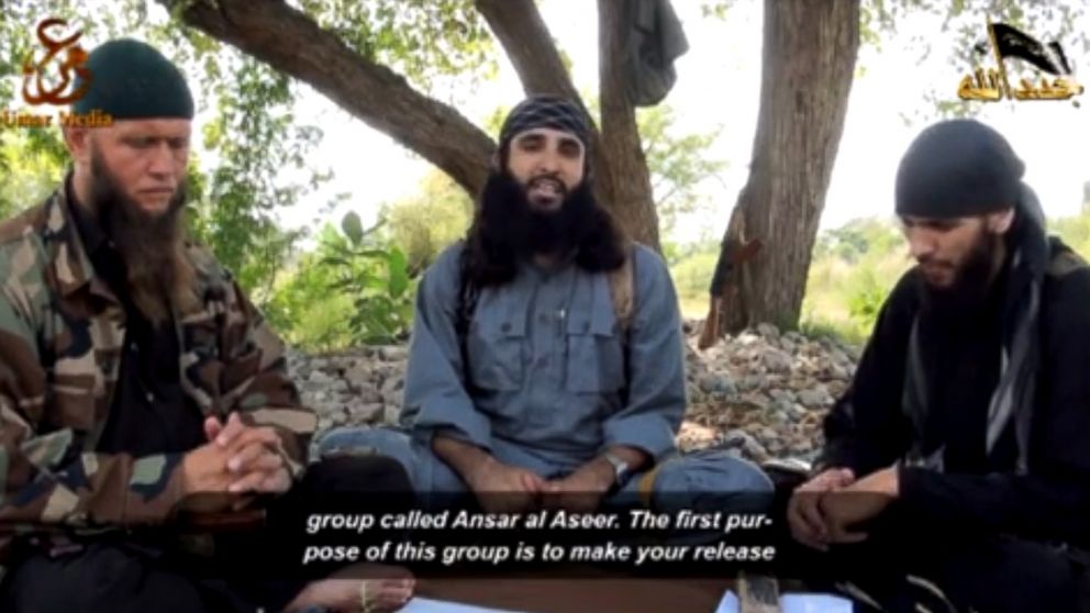 PHOTO: Pakistani militant escapee Adnan Rasheed in a July video said his Ansar al-Aseer group would free other inmates.
