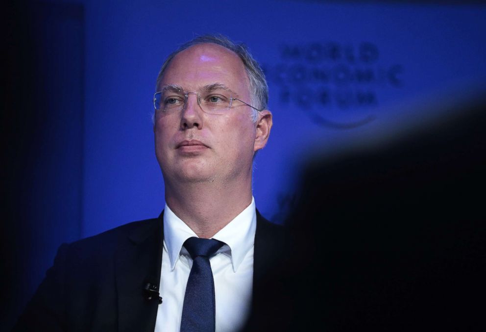 PHOTO: Kirill Dmitriev, chief executive officer of the Russian Direct Investment Fund (RDIF), attends the World Economic Forum (WEF) in Davos, Switzerland, Jan. 2017, 2017.