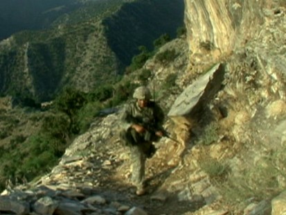 VIDEO: Brian Ross reports from the front lines of the war in Afghanistan in 2008.