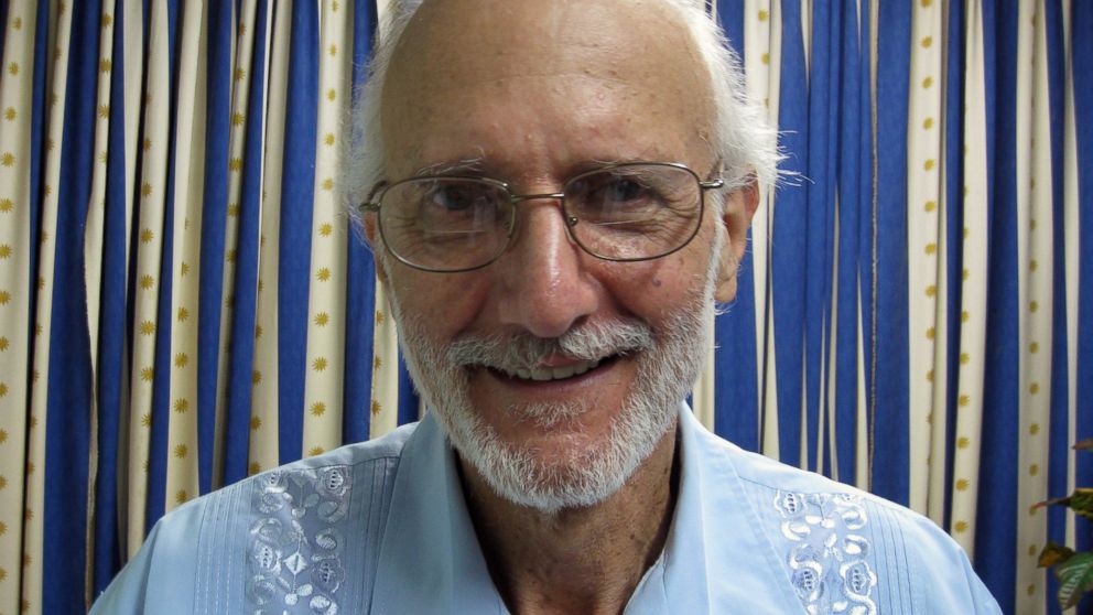 PHOTO: In this Nov. 27, 2012 file photo provided by James L. Berenthal, jailed American Alan Gross poses for a photo.