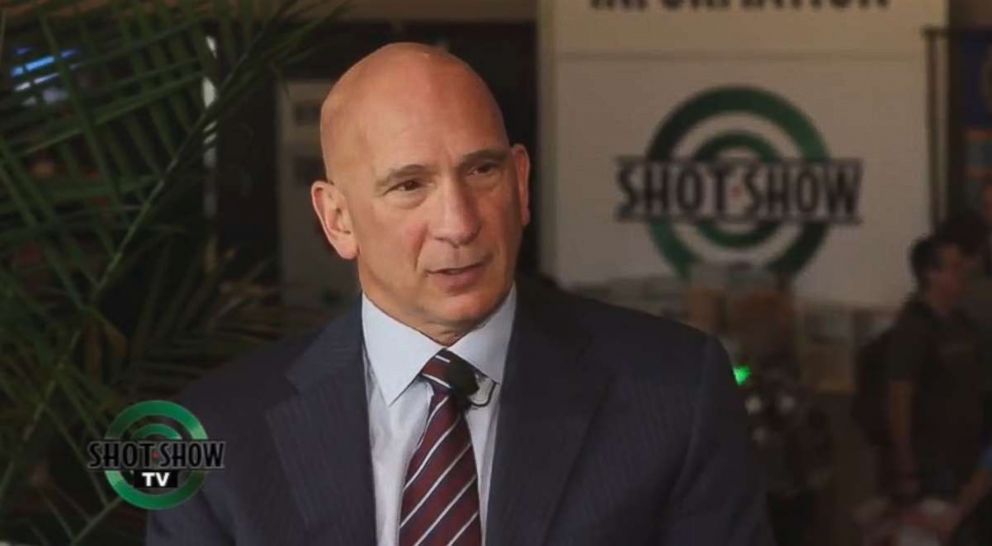 PHOTO: TULAMMO CEO Ed Grasso during a studio interview on the "SHOT Show." 