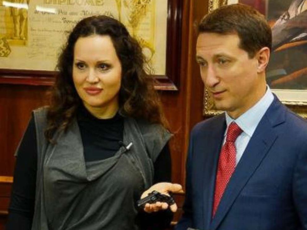 PHOTO: This image posted on ArsenalFirearms.com about page, shows Dimitriy Streshinskiy, with his wife Suzana, who is the owner of Arsenal Firearms.