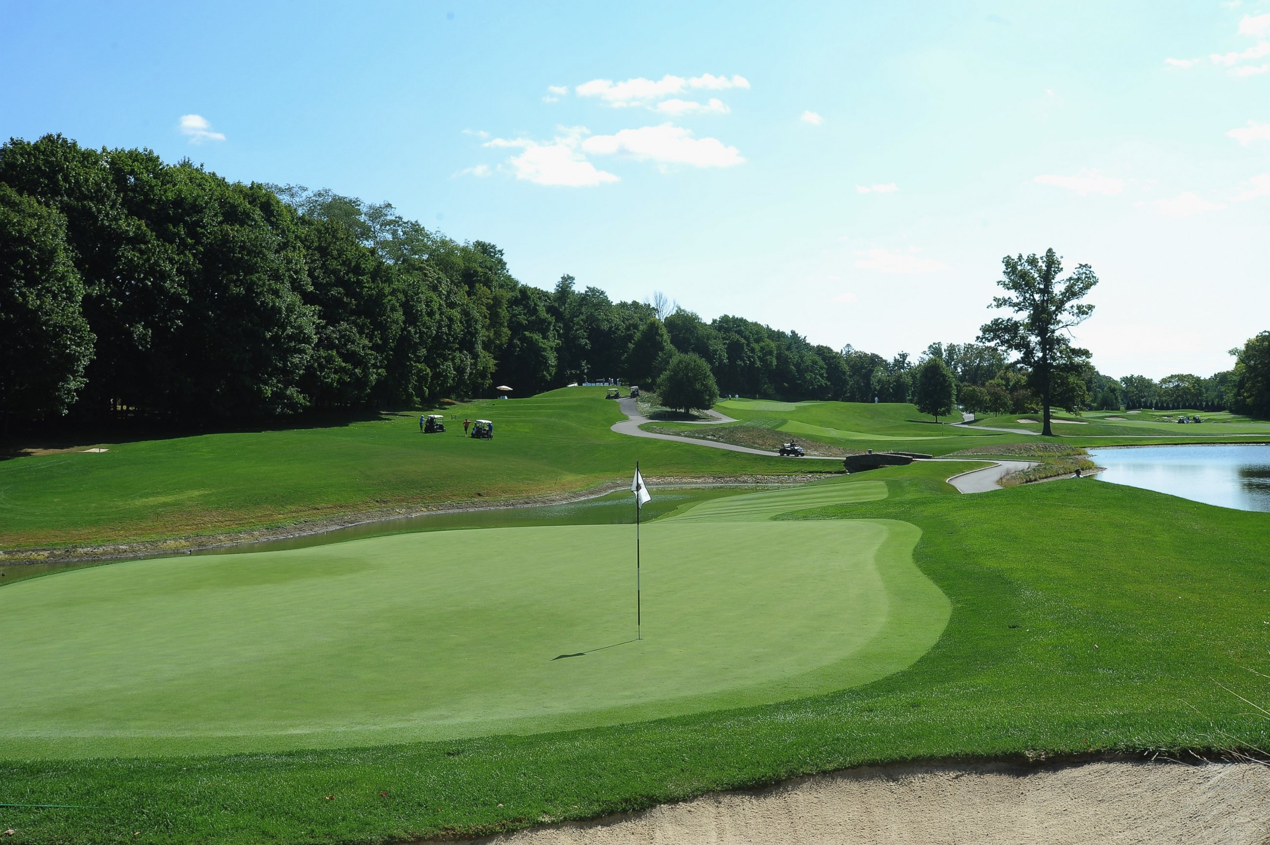 PHOTO: Atmosphere at  the 8th Annual Eric Trump Golf Tournament at Trump National Golf Club Westchester, Sept. 15, 2014, in Briarcliff Manor, New York.