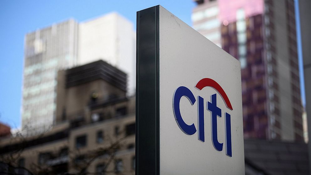 A sign outside Citigroup Center in New York is shown in this Dec. 5, 2012 photo.
