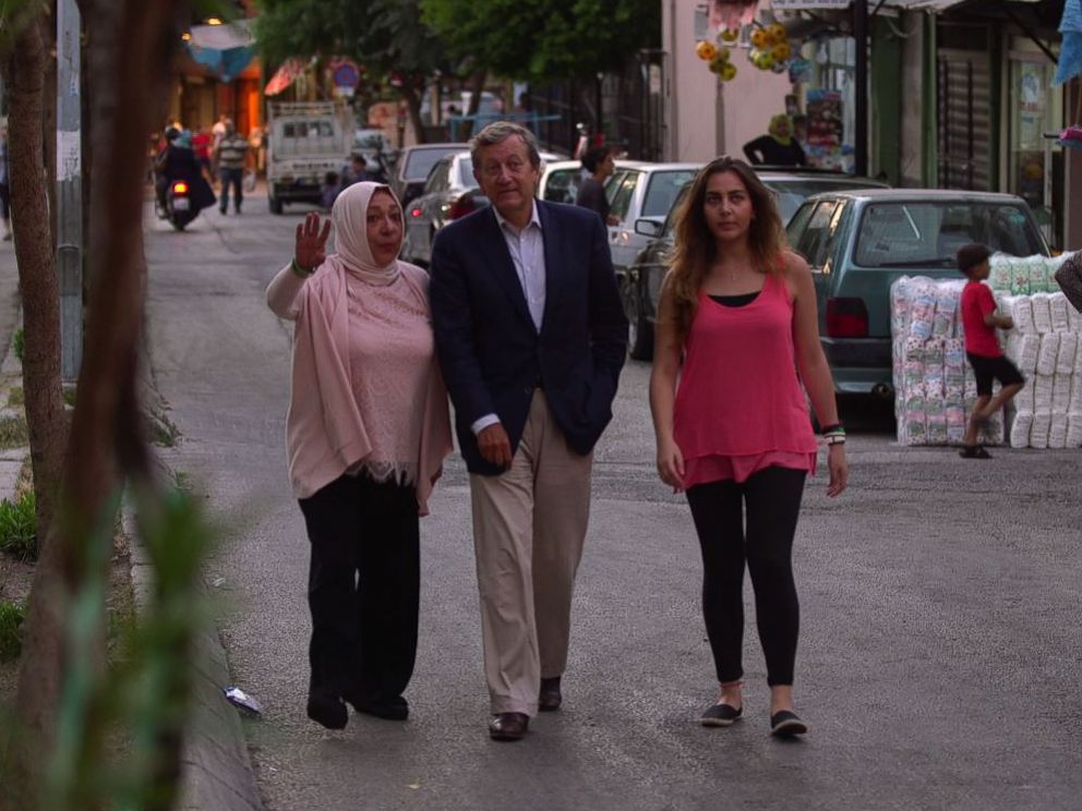 PHOTO: Halla and Orouba Barakat spoke to ABC News Brian Ross about their friend, U.S. aid worker Kayla Mueller, who was taken hostage by ISIS.