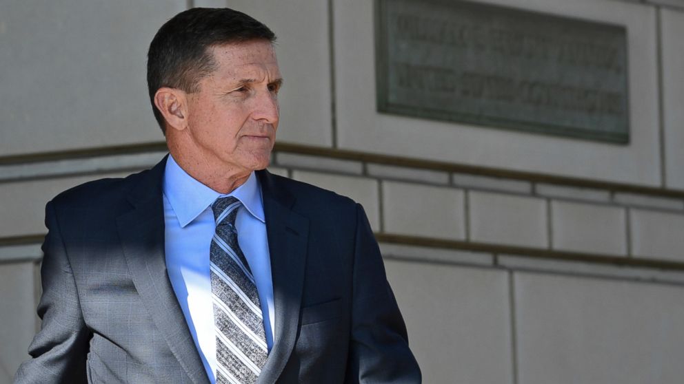 PHOTO: In this Dec. 1, 2017, file photo, former Trump national security adviser Michael Flynn leaves federal court in Washington.