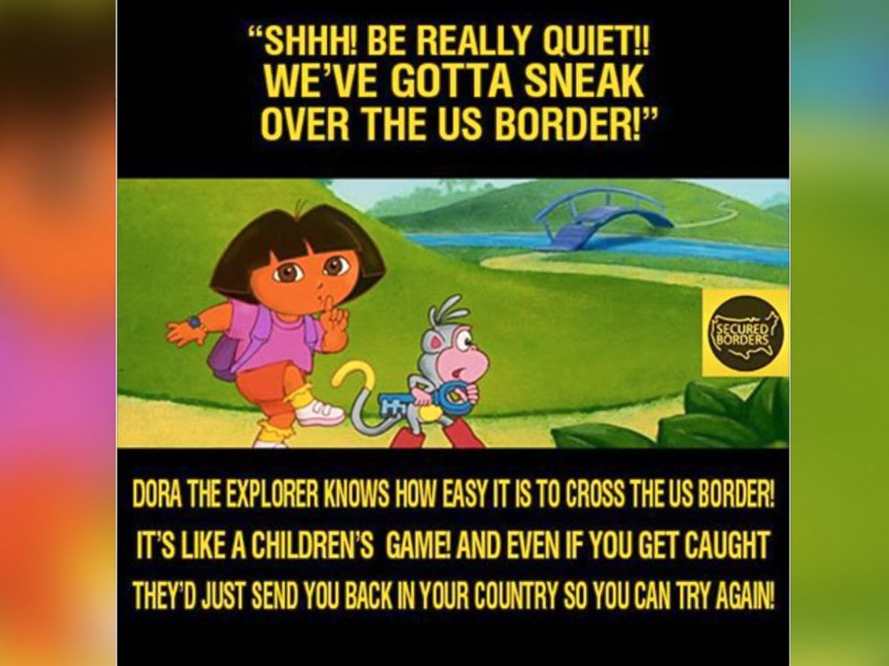 PHOTO: A post shared from a now-defunct Facebook group called Secured Borders.