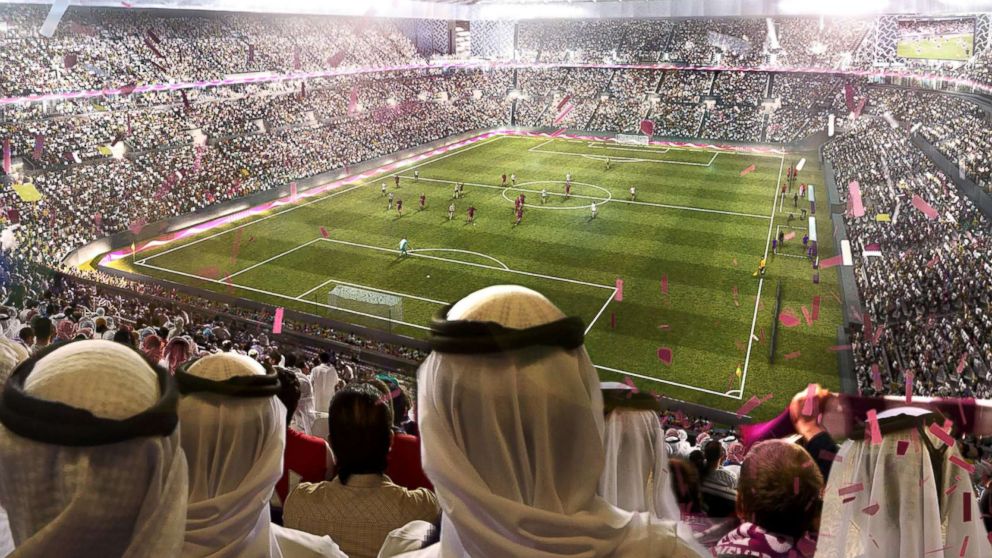 PHOTO: An undated artists impression provided by 2022 Supreme Committee for Delivery and Legacy, the Al Rayyan Stadium, a Qatar 2022 World Cup venue to be built in Al-Rayyan, Qatar.
