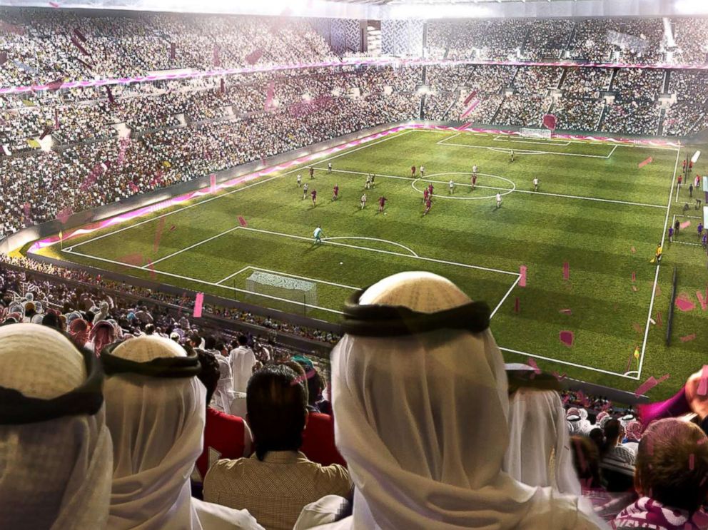 PHOTO: An undated artists impression provided by 2022 Supreme Committee for Delivery and Legacy, the Al Rayyan Stadium, a Qatar 2022 World Cup venue to be built in Al-Rayyan, Qatar.