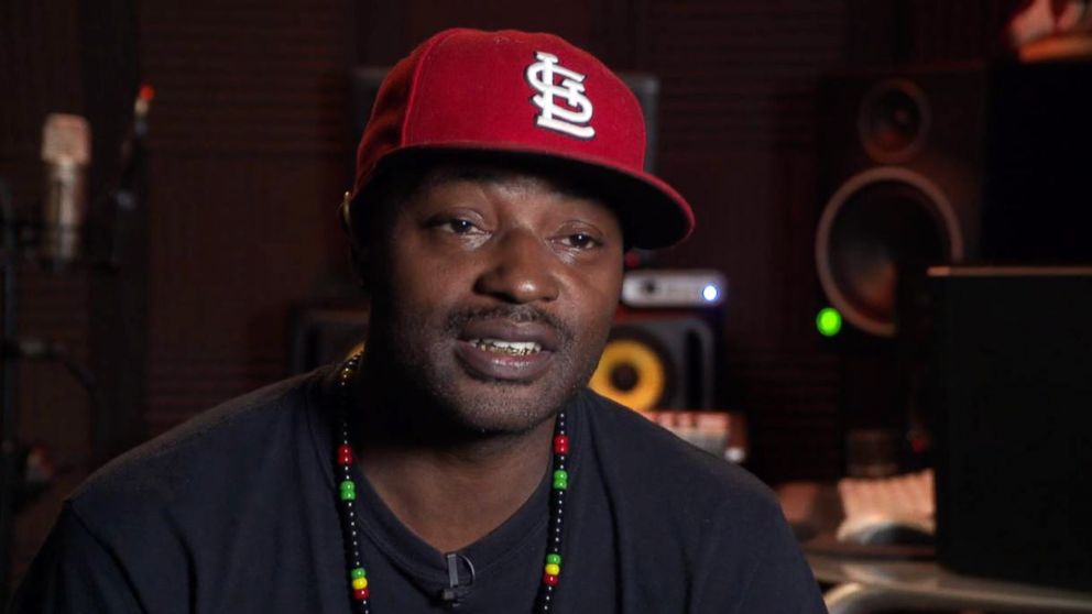 PHOTO: Ronnie Houston, a hip-hop artist in St. Louis, Mo., who goes by the name Rough the Ruler, wrote music for a video for BlackMattersUS.