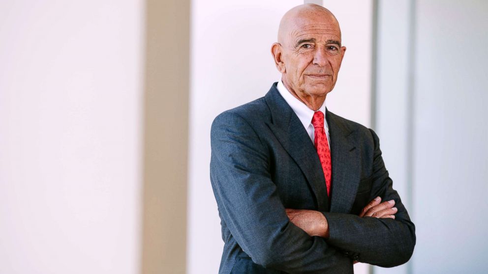 PHOTO: Tom Barrack, private equity real estate investor and founder, chairman, and CEO of Colony Capital, at his company offices in downtown Los Angeles, Sept. 29, 2017.