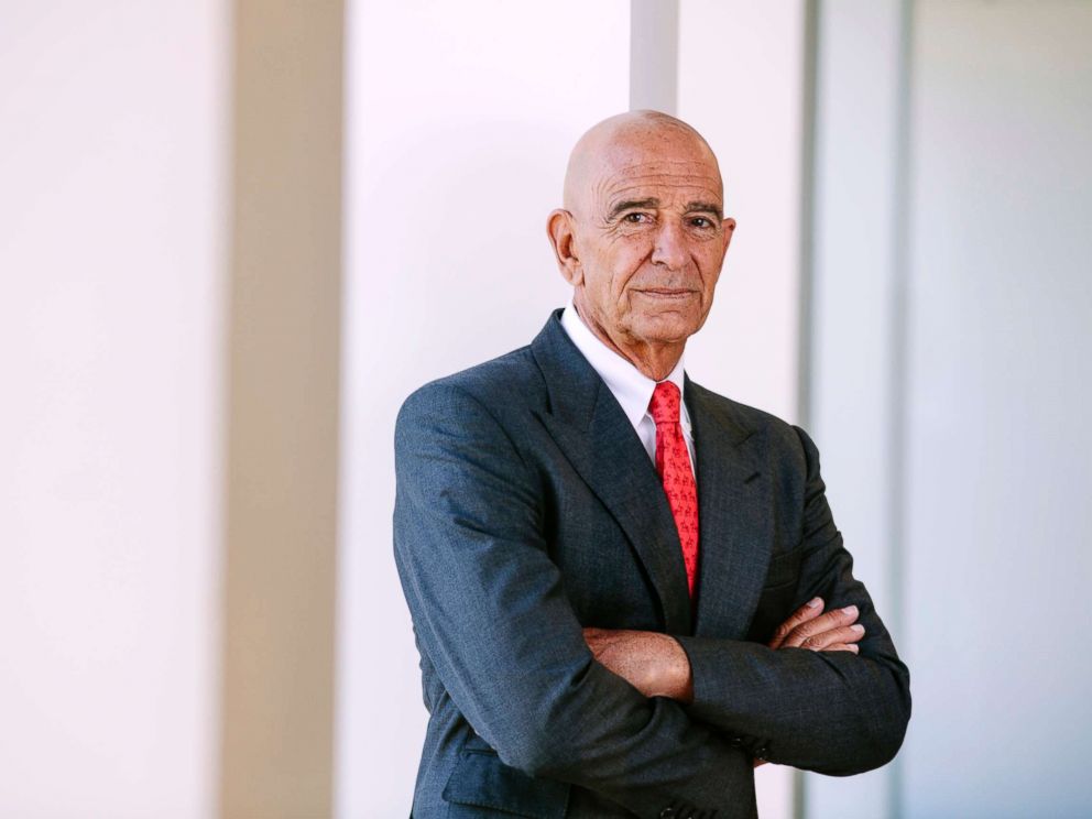 PHOTO: Tom Barrack, private equity real estate investor and founder, chairman, and CEO of Colony Capital, at his company offices in downtown Los Angeles, Sept. 29, 2017.