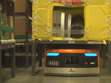 VIDEO: Amazon Enlists Help of Robots To Fulfill Holiday Orders