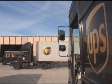 VIDEO: The shipping company is slated to deliver a historic high of 34 million packages today, in the final crunch before Christmas.