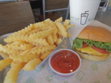 VIDEO: Shake Shack begins trading on the New York Stock Exchange.