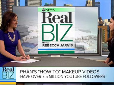 VIDEO: Rebecca Jarvis takes a personal look at Michelle Phan's life and beauty empire on Real Biz.