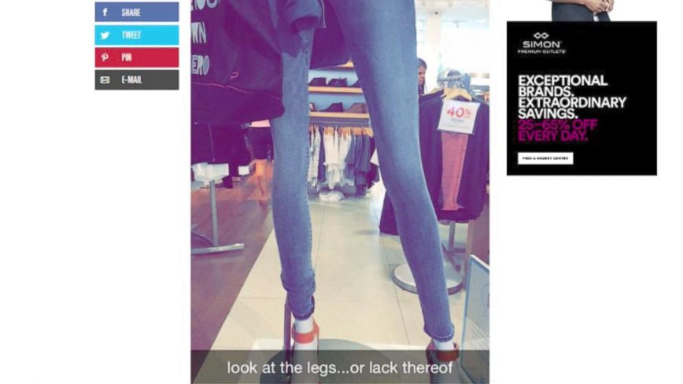 Teen Calls Out Gap's Super-Skinny Mannequins - ABC News
