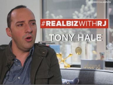 VIDEO: Tony Hale on Real Biz with Rebecca Jarvis 