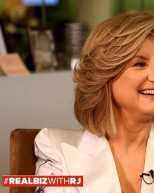 VIDEO: Arianna Huffington on Real Biz with Rebecca Jarvis