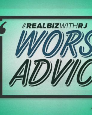 VIDEO: Real Biz with Rebecca Jarvis; Worst Advice. Veep actor Tony Hale Shares the Worst Piece of Advice He's Ever Received.