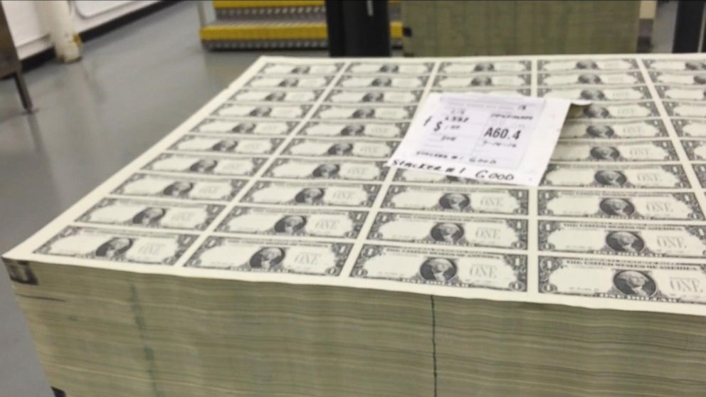 Video Printing Money Live From the Bureau of Engraving and Printing - ABC  News