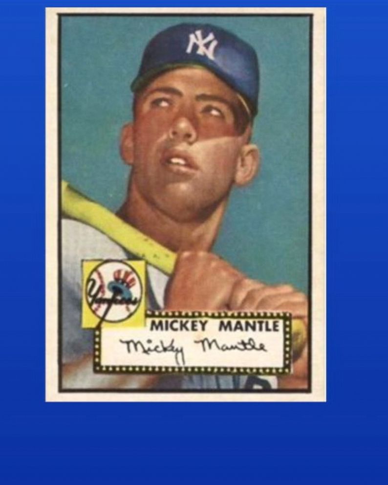 1952 Mickey Mantle baseball card sells for $2.88 million: Report - ABC News