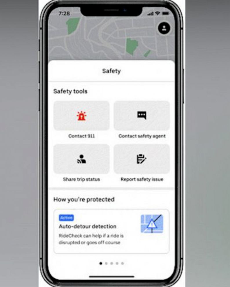 Uber rolls out new safety features including 911 texts, calls with live  agents - ABC News