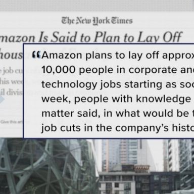 VIDEO: Amazon expected to lay off 10K employees: Reports