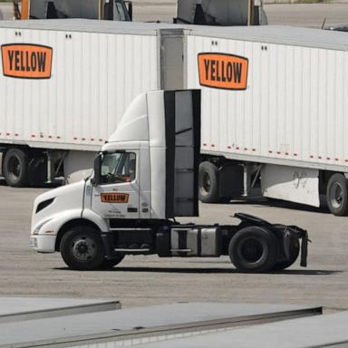 VIDEO: Trucking company yellow Corp. declares for bankruptcy 