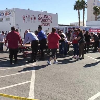 VIDEO: Vegas Culinary Workers form tentative deal with Caesars 