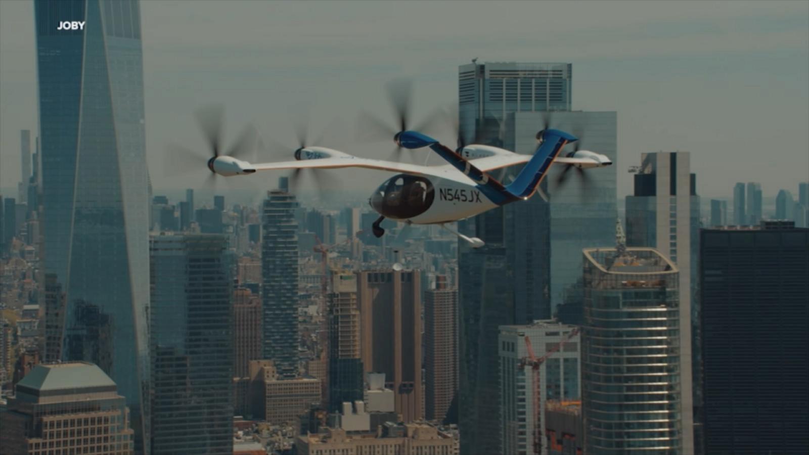 WATCH:  The future of all-electric air taxis which can take off and land vertically
