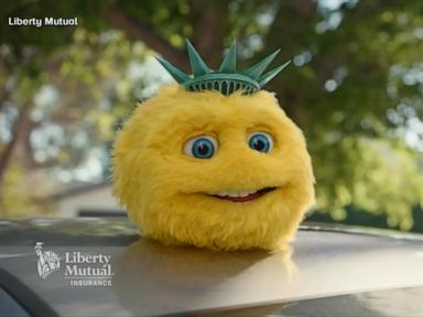 WATCH: 'Liberty Biberty must go!' Protest over car insurance mascot