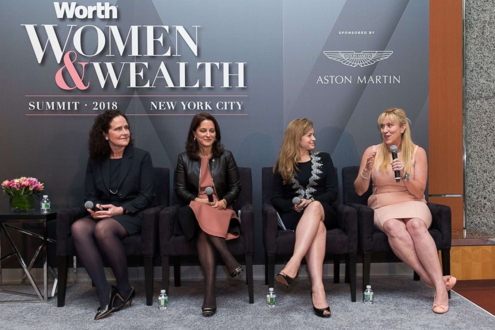 PHOTO: Laura Schwab was a panelist on the Worth Women & Wealth Summit in New York, April 2018.