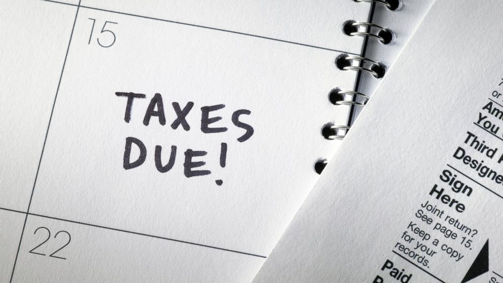 Taxpayers must file their tax returns by the April 15 deadline.