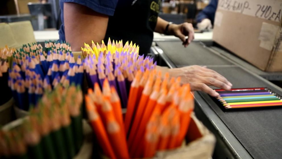 PHOTO: Jersey City's General Pencil Company has been family owned and operated since 1889.