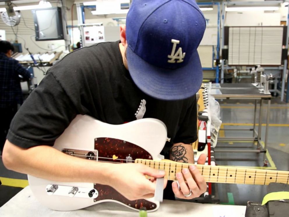 PHOTO: Founded by Leo Fender in Corona, California, the company has been making guitars for Americas greatest musicians for nearly 70 years.