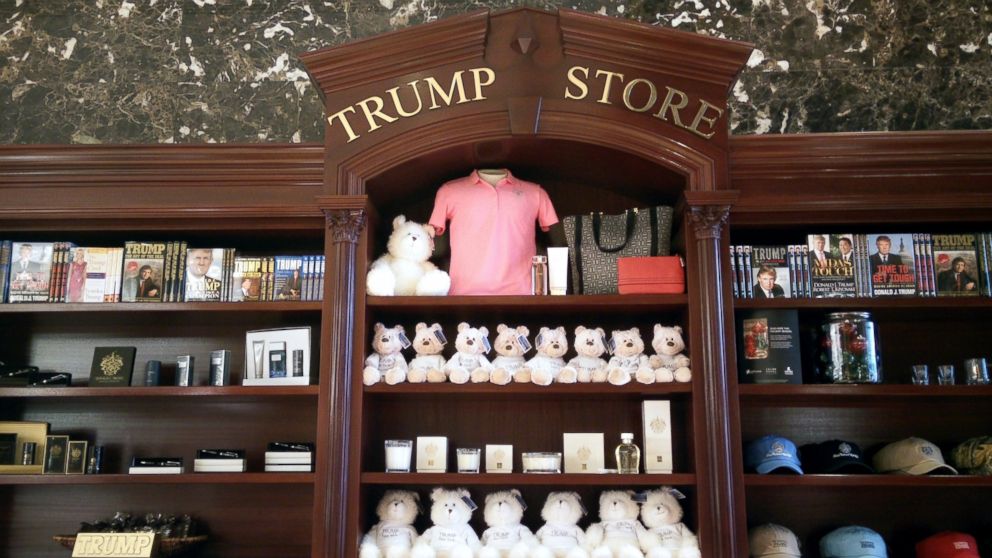 PHOTO: The Trump Store in the Trump Tower on New York's Fifth Avenue. 