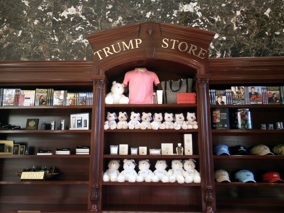 PHOTO: The Trump Store in the Trump Tower on New York's Fifth Avenue. 