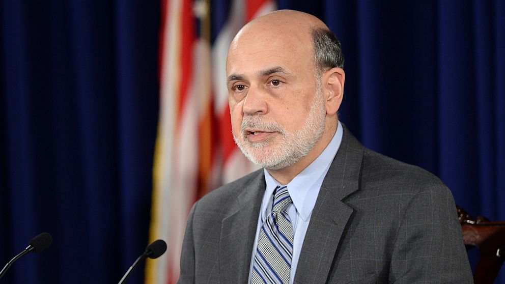 Federal Reserve Chairman Ben Bernanke speaks during a news conference at the Federal Reserve in Washington, Sept. 18, 2013. 