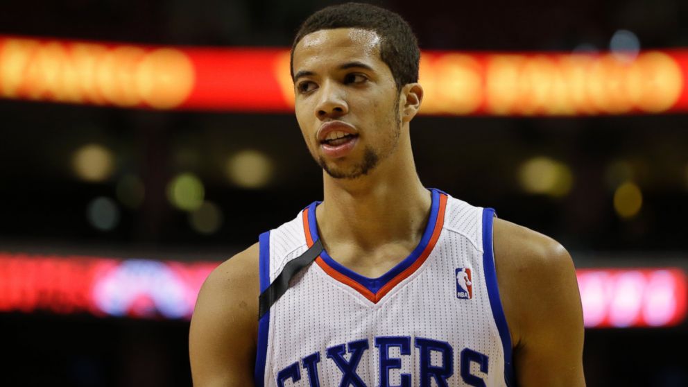 Michael Carter-Williams, of the Philadelphia 76ers, pictured during a game against the Toronto Raptors in Philadelphia, Nov. 20, 2013.