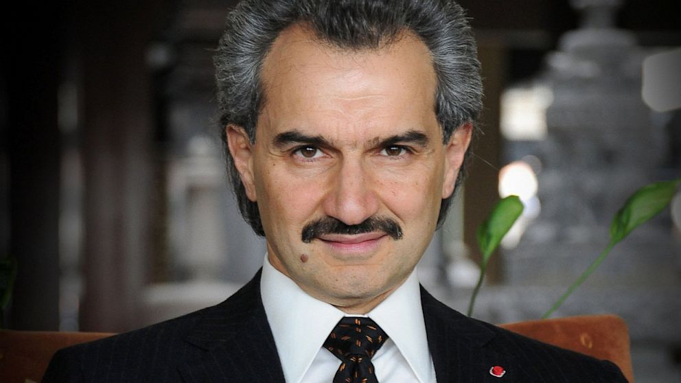 Prince Alwaleed Bin Talal is shown in this Dec. 18, 2011 photo.