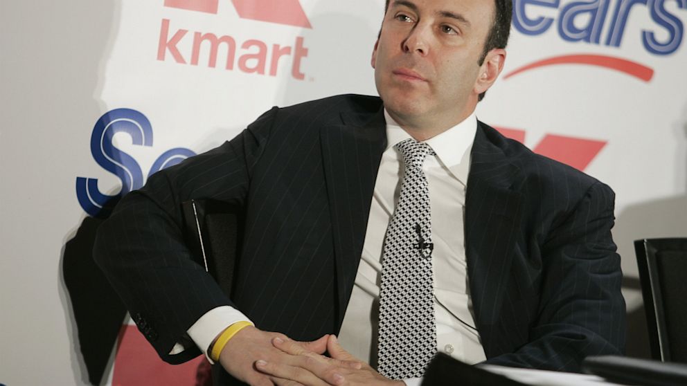 Edward "Eddie" Lampert, CEO of Sears Holdings Corporation, denies using a pseudonym to pose as an employee on an internal social networking system. 