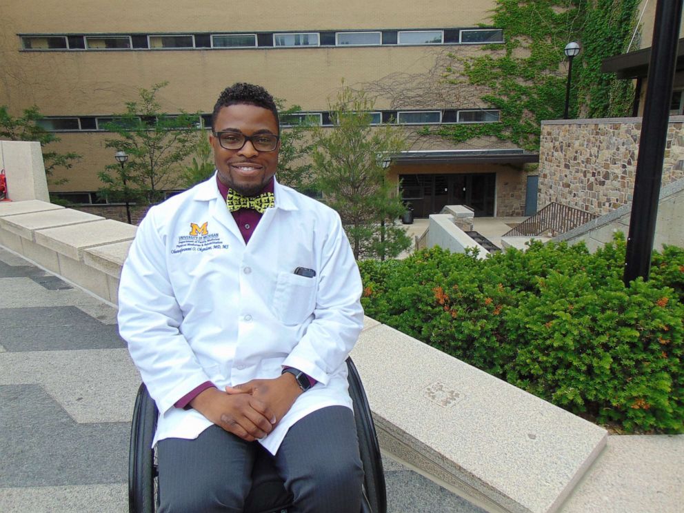 PHOTO: Dr. Oluwaferanmi Okanlami, an Assistant Professor of Family Medicine, Physical Medicine & Rehabilitation, and Urology at Michigan Medicine, is pictured here.