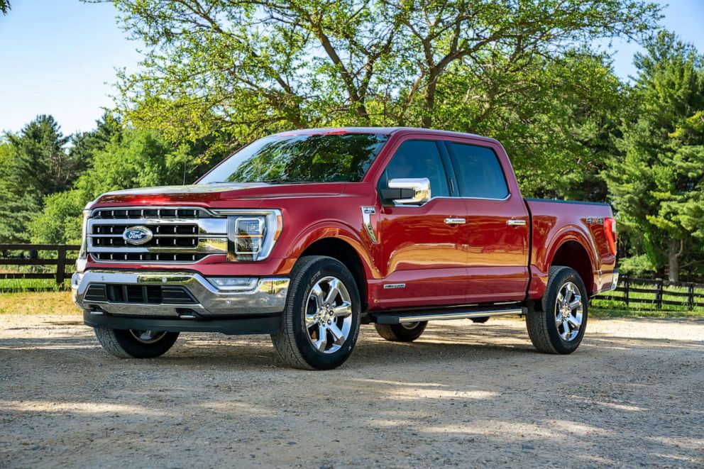 PHOTO: The F-150 truck will be built at Ford's Dearborn and Kansas City plants.