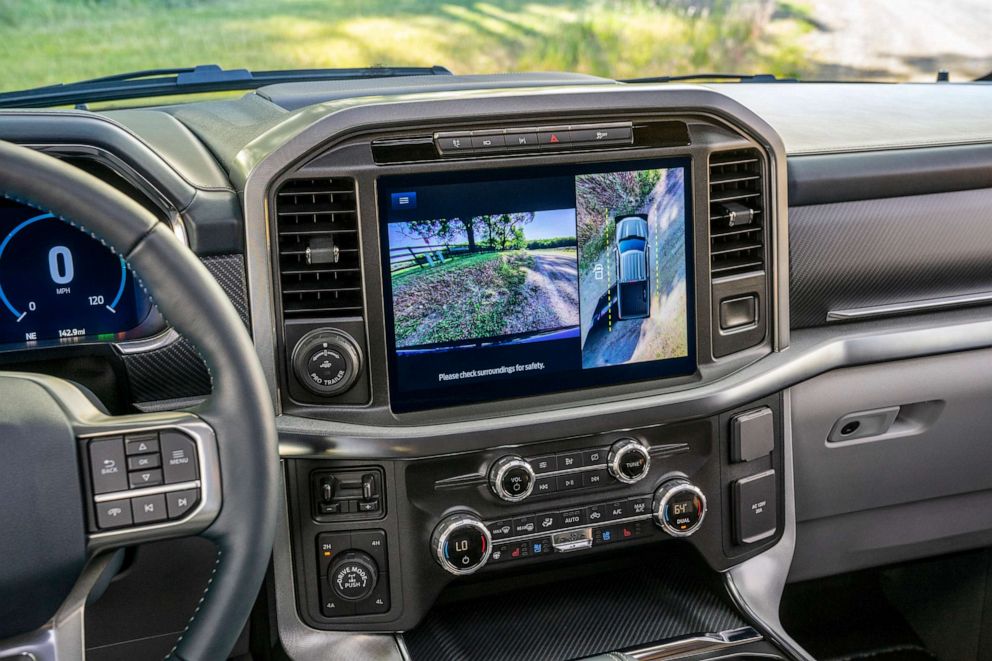 PHOTO: A 12-inch center screen is now standard on the XLT series and above.
