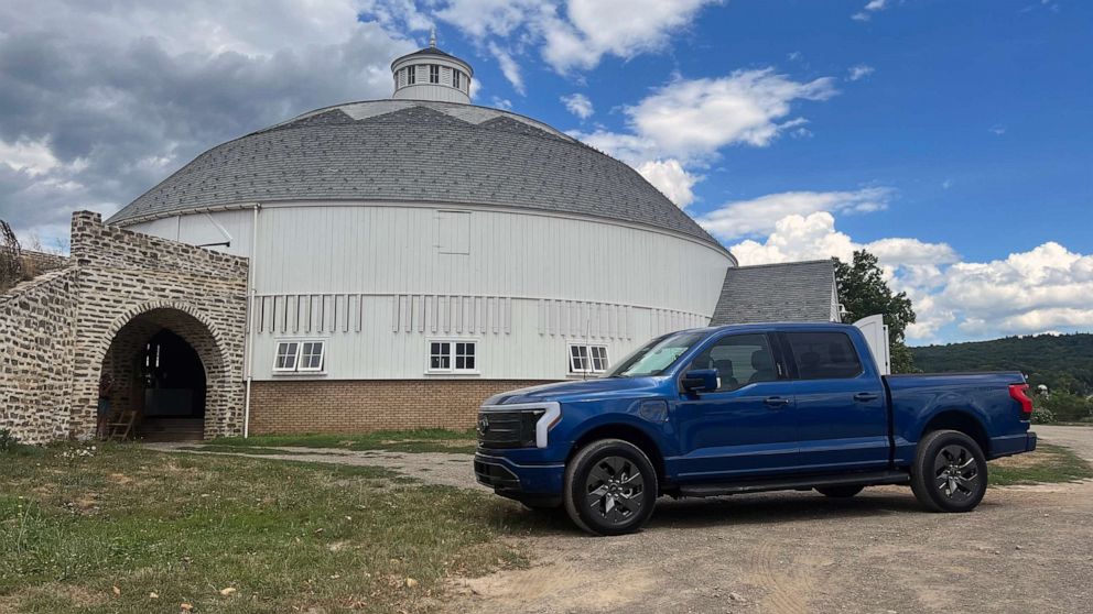 PHOTO: The F-150 Lightning appeals to truck traditionalists and EV enthusiasts.