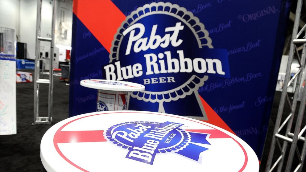 PHOTO: View of the Pabst Blue Ribbon booth during the 28th annual Nightclub & Bar Convention and Trade Show at the Las Vegas Convention Center in this March 21, 2013, file photo.  