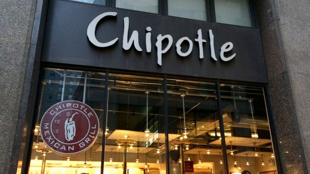 A Chipotle eatery is shown in the Financial District of New York City,  Jan. 29, 2015.