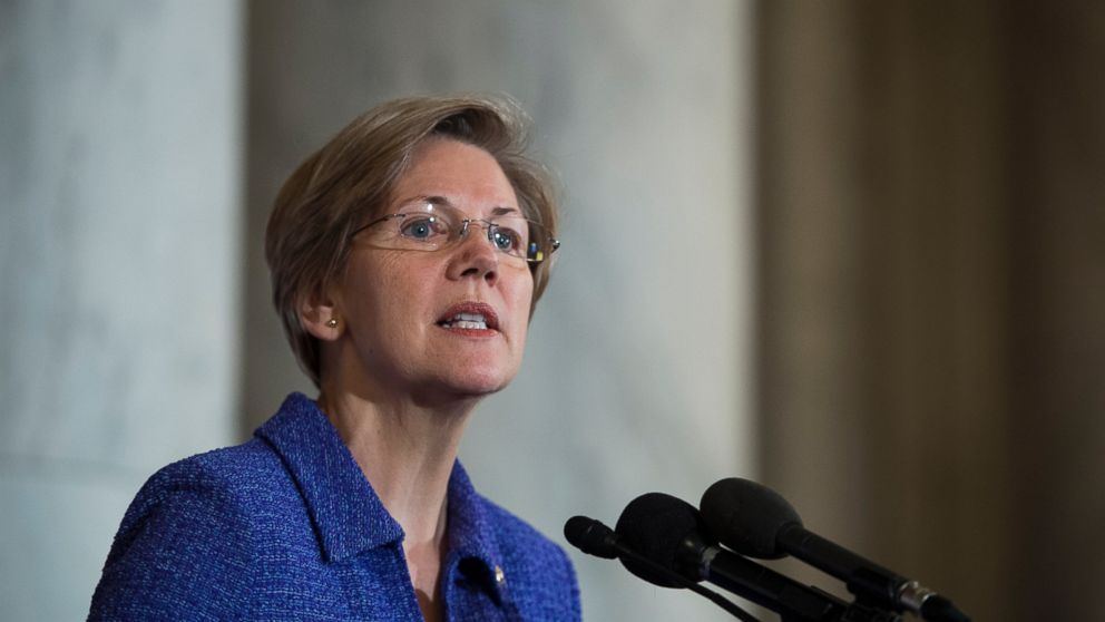 In this file photo, Sen. Elizabeth Warren is pictured on Nov. 12, 2013 in Washington, D.C.