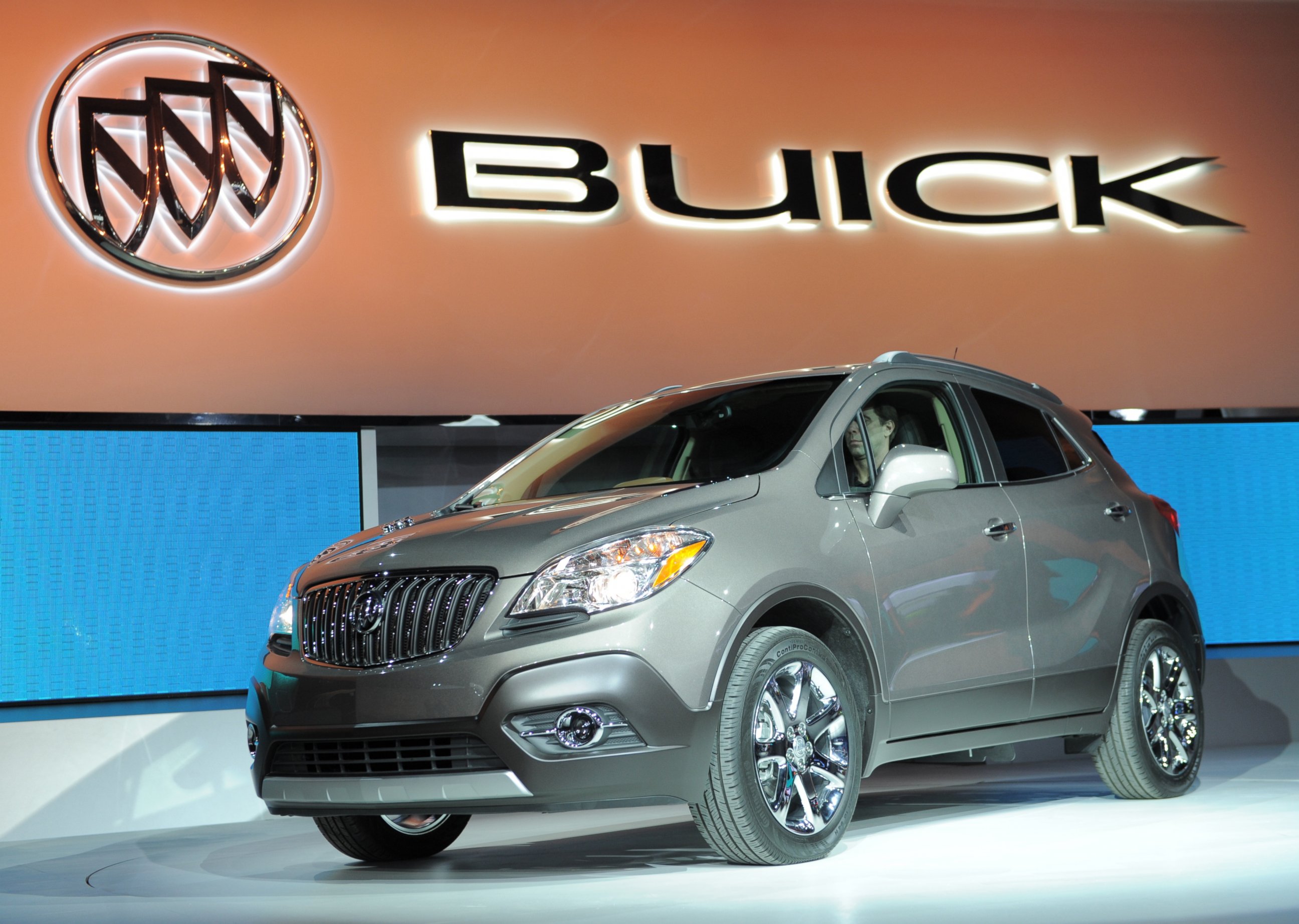 PHOTO: The 2013 Buick Encore Crossover SUV is introduced during the press preview day at the 2012 North American International Auto Show, Jan. 10, 2012, in Detroit.